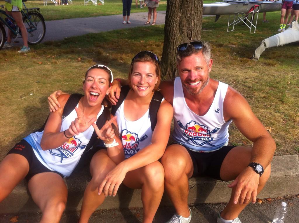 WesternRowing's tweet photo. Mustangs showing some purple pride in Boston this past weekend #RedBullHighStakes @redbull http://t.co/N0HyTZHUNI