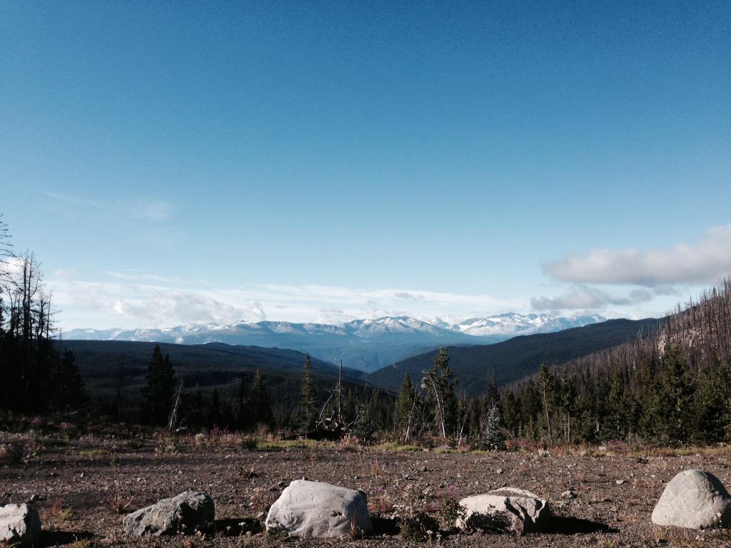 Gorgeous view from heckman pass enroute to #bellacoola <a href="/HelloBC/">Super, Natural British Columbia</a> #exploreBC - aka top of the hill.
