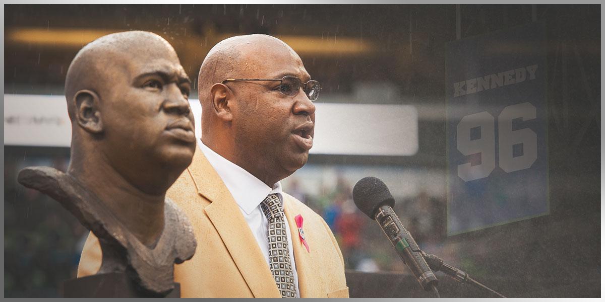  to Seahawks Ring of Honor Legend & Cortez Kennedy! 9  6  [ 
