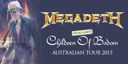 ON SALE NOW! Get your tickets to @Megadeth & @cobhc Australian Tour here: bit.ly/MegadethOz