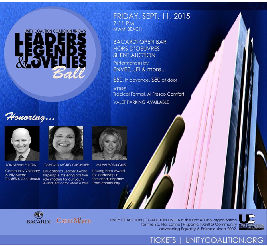 DPBUSER's tweet image. Thanks Herb Sosa &amp;amp; @UnityCoalition1 for honoring @Thebetsyhotel as ally to causes like @mytranshealth, @TransMiamiCtr