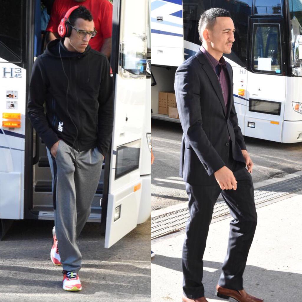 Main card starts NOW on @FOXSports1!!! Holloway vs Oliveira! #UFCSaskatoon