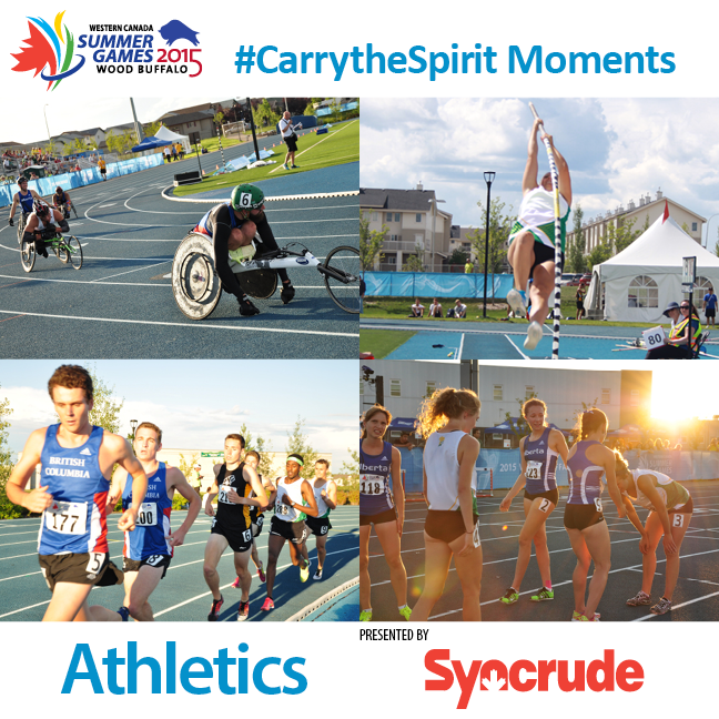 #CarrytheSpirit Moments of the Western Canada Summer Games 2015 #GameOn