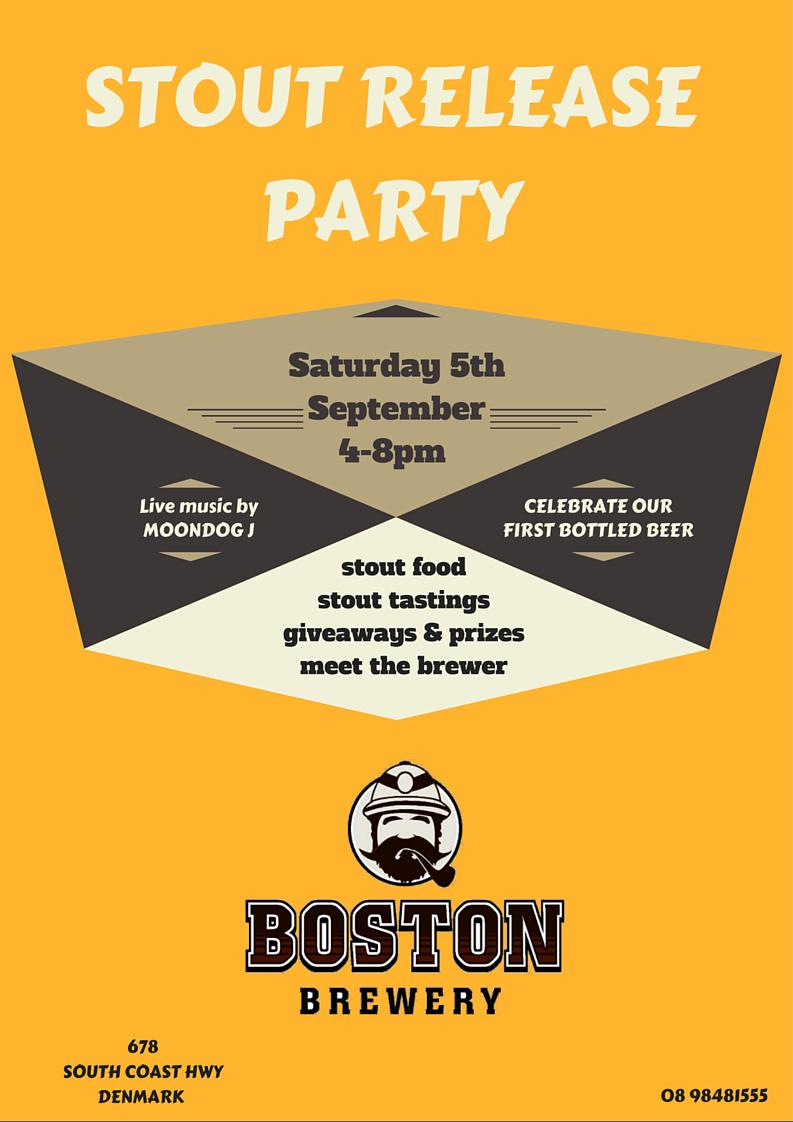 Celebrate the release of our first bottled beer #Stout <a href="/Brewery_Boston/">Boston Brewery</a>