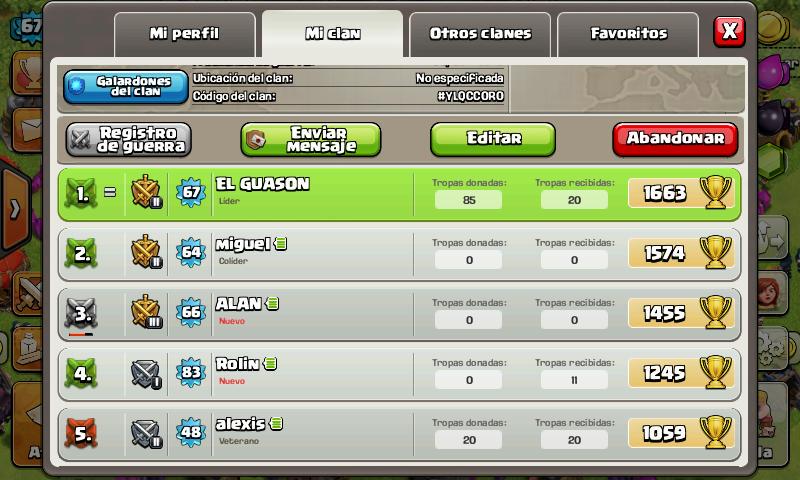 luixito526's tweet photo. @CocRobertoE @ClashOfClan_ES  @Atope_Esp @AnikiloGamer @DollarGamesYT  @CocArgentina  @ClanDartanhan Estrés mi clan http://t.co/TKyqDxPjgU