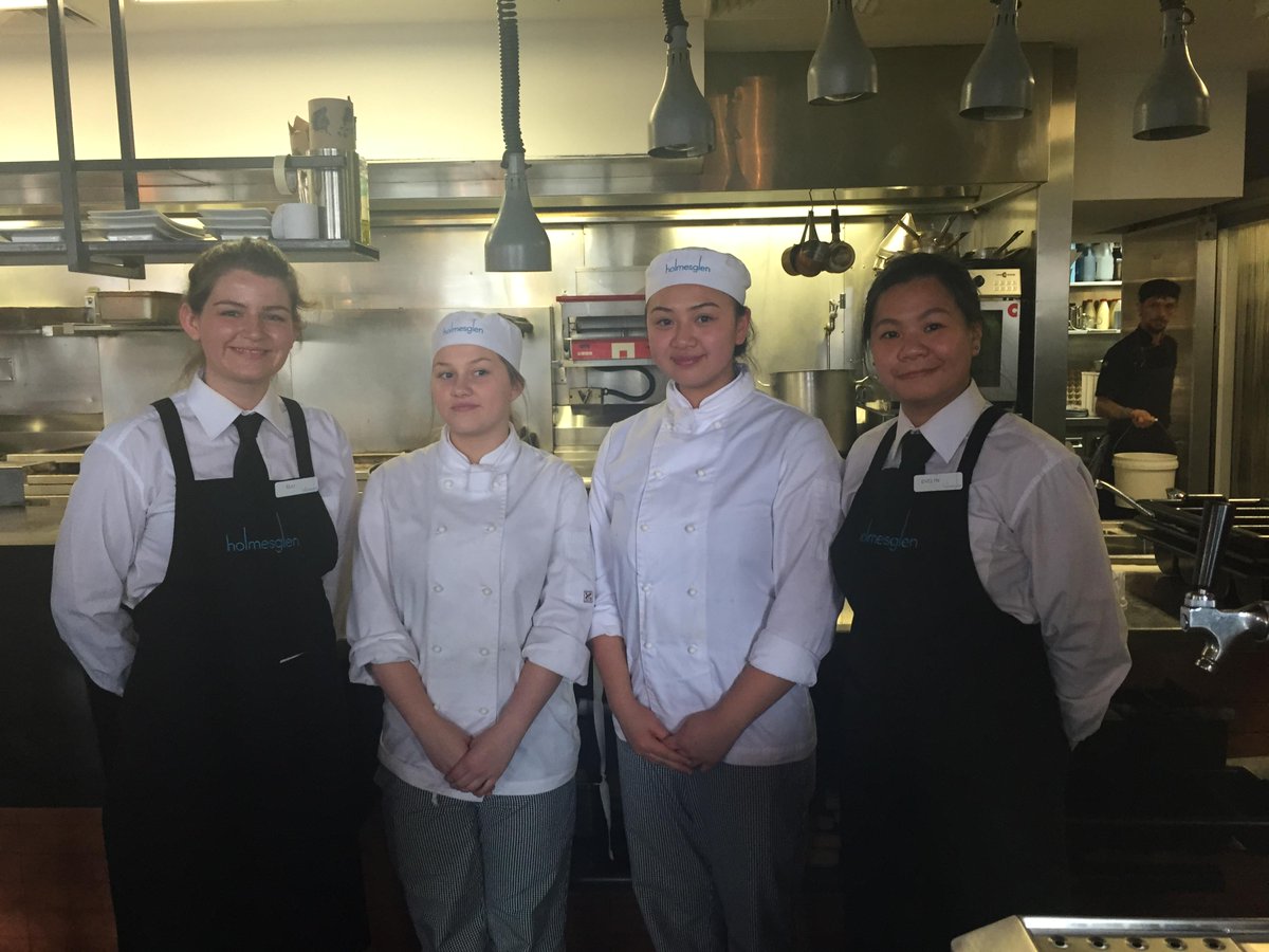 GaziRestaurant's tweet image. The hardworking students from @holmesglen who assisted us at today&apos;s #sharedtables function. Love your work!