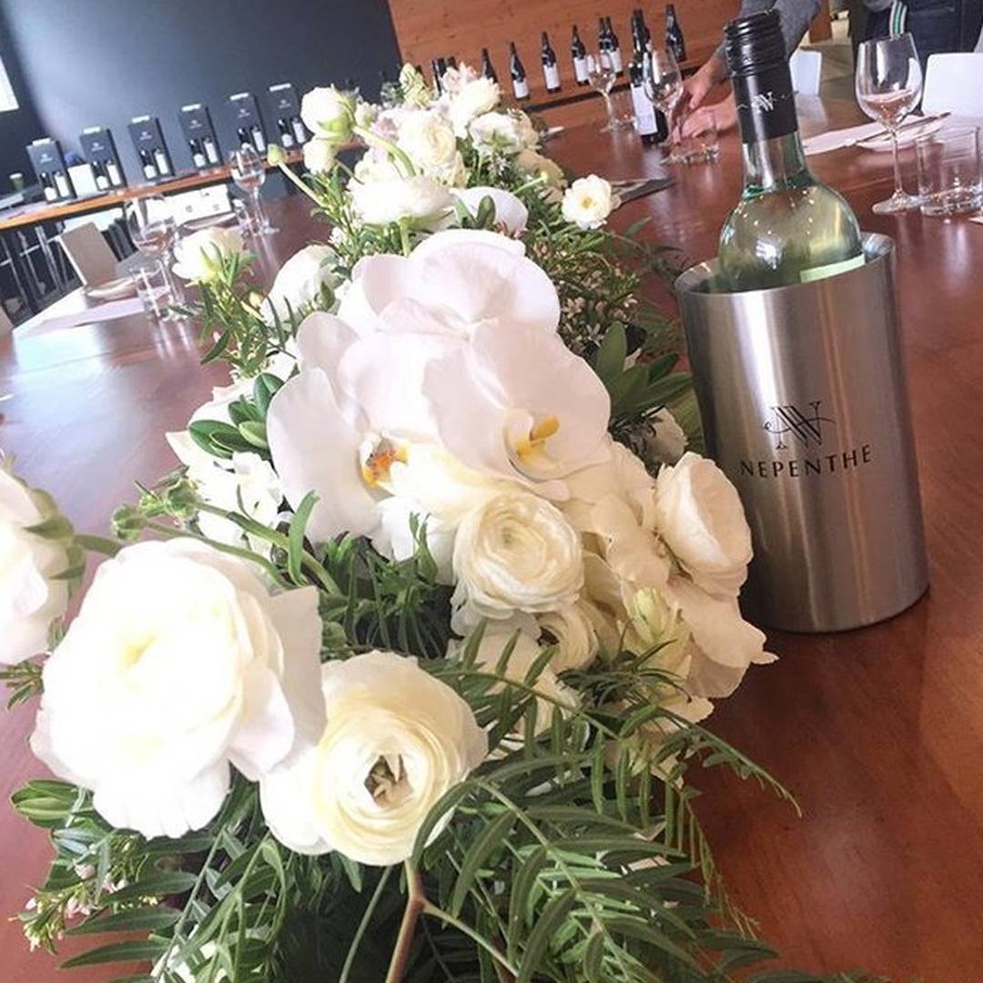 Fresh flowers and #NepentheWines at #sprout today