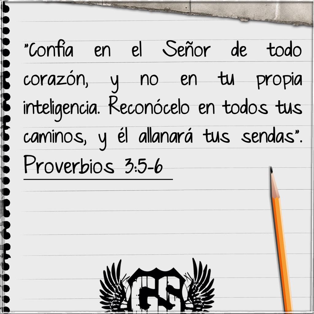 generaSion_'s tweet photo. "Confía en el Señor de todo #Corazón, y no en tu propia inteligencia... Proverbios 3.5-6 #CiudaddeLuz #CD3GS http://t.co/2spSSCgKmT