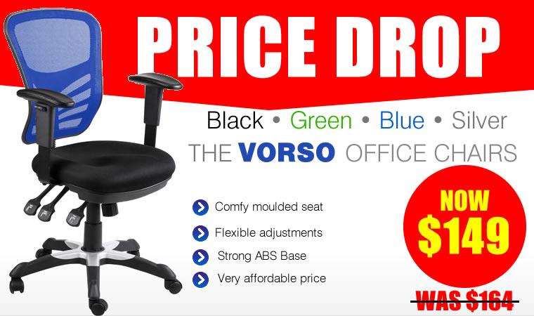 warcom's tweet photo. Sore back? Is it your office chair? This week Vorso chairs are just $149. Shop now &amp; get comfy http://t.co/TzQI2YA2Xn http://t.co/7NAB0XVZ2w