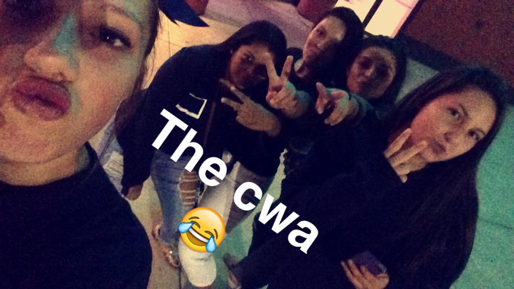 tumble2fly's tweet photo. My girls! We the cwa 💯 cheerleaders with attitude! 😂💕 http://t.co/TzJYyjlkqm