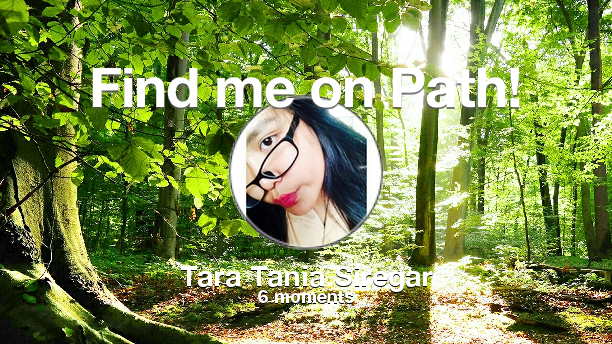 taratania2's tweet photo. Find me on #Path now! Go to: http://t.co/ugoDgsxGDn! #thepersonalnetwork http://t.co/faRm3FzcEB