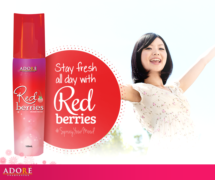 AdoreFragrances's tweet photo. Stay fresh all day with RED BERRIES! #SprayYourMood http://t.co/QWdIaSaXmC