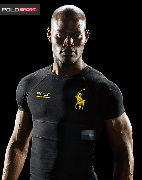 darrenrovell's tweet photo. Ralph Lauren selling "Tech Shirt" that tracks your workout for $295 http://t.co/UhYJDnnorz http://t.co/LP6xVdDAKG