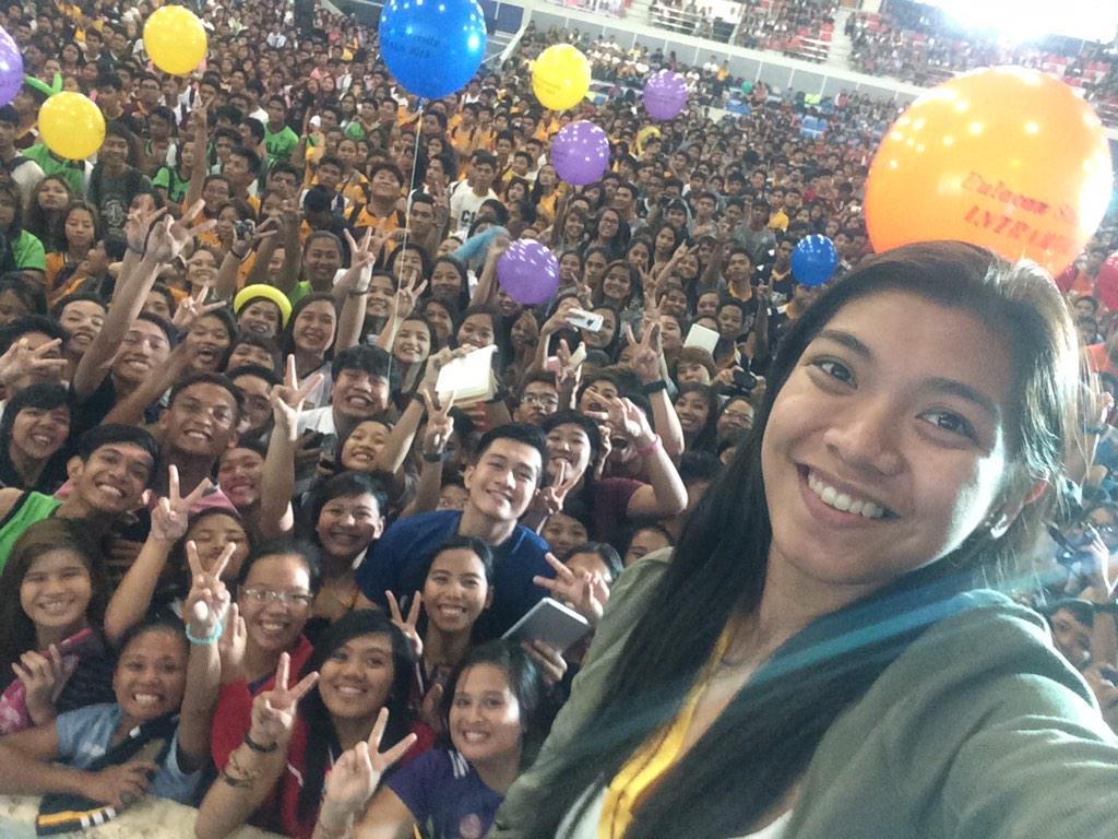 AlyssaValdez2's tweet photo. Thank you so much, Bulacan State University. 💙 Next time ulit. 👊🏻 http://t.co/WPAg2ofbTD