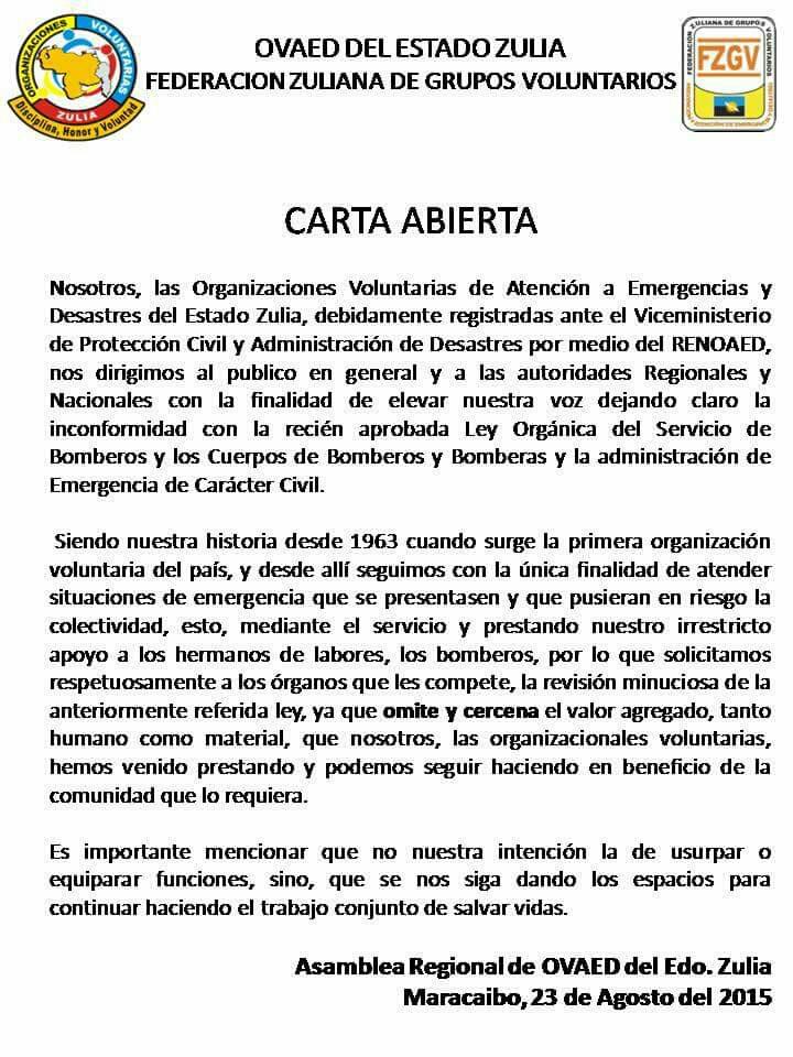 voluntarios zulia tweet media