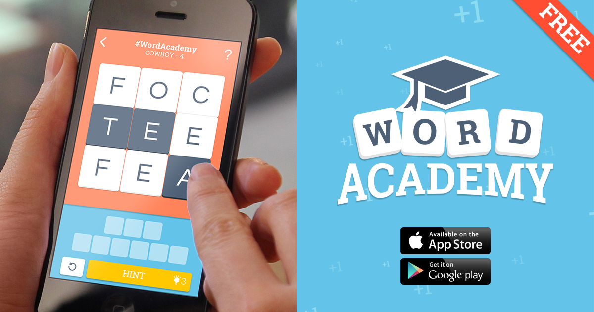 I recommend the app #WordAcademy! Find the hidden words! thewordacademy.com/en