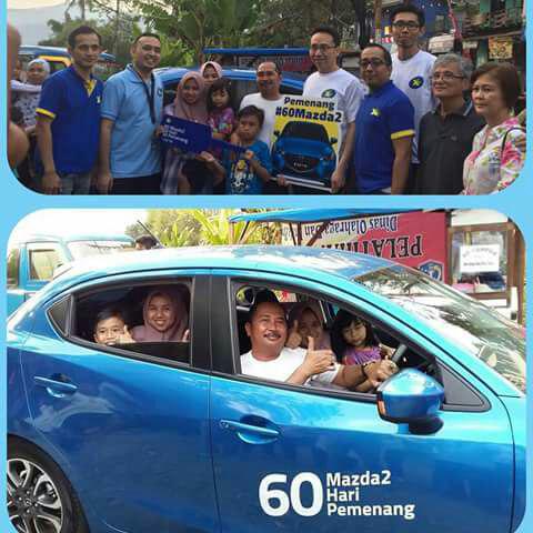 Ini dia pemenang mazda2 hari ke-1,,,ayo buruan isi ulang xl kamu minimal 10k,,59 mazda2 masih mencari pemiliknya,,