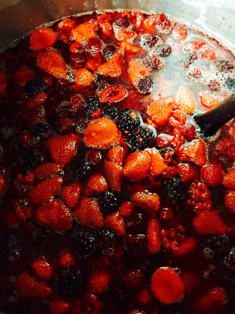 Late night Triple Berry Jam