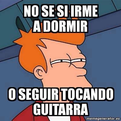 escribircancion's tweet photo. Clásico dilema de #Guitarristas http://t.co/bsGKuYYpEg