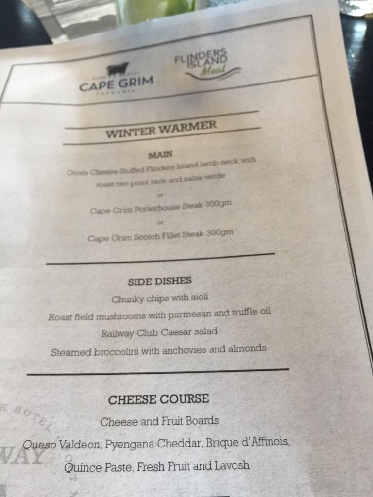 joshchefrudd's tweet photo. @Capegrim @FIMeat chefs lunch, blind tasting and @Moorilla wines http://t.co/evjvB6aV8w