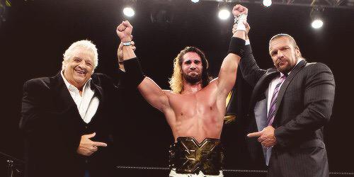 favsethpictures's tweet photo. seth + championships in the wwe http://t.co/T1OkDcunY1