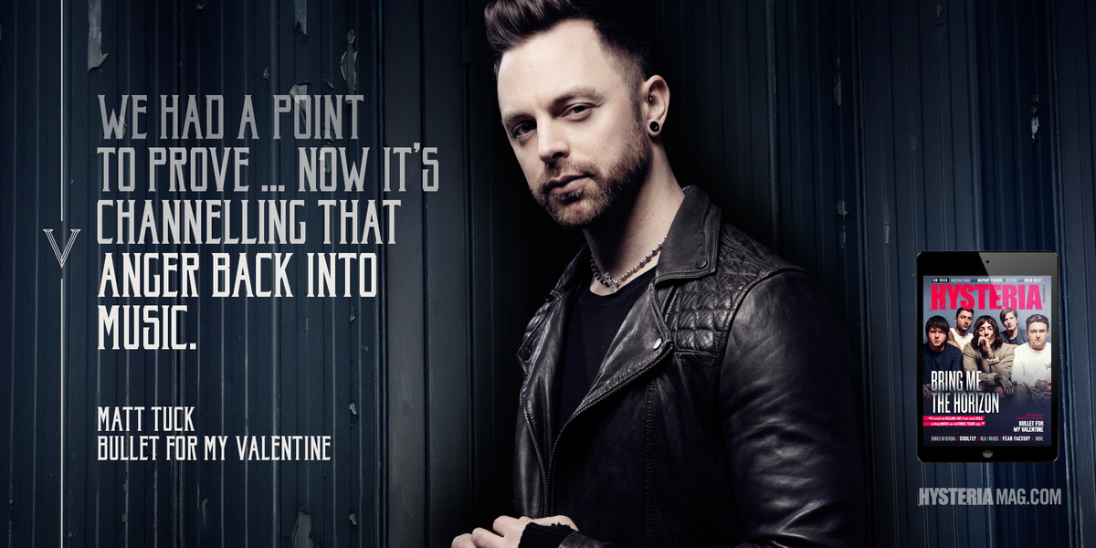 Hysteria_mag's tweet photo. Congrats to @bfmvofficial for hitting #1 on the ARIA charts! Point proved, @mattievalentine! http://t.co/r1PWC42XI9 http://t.co/WZCtRnYFiA