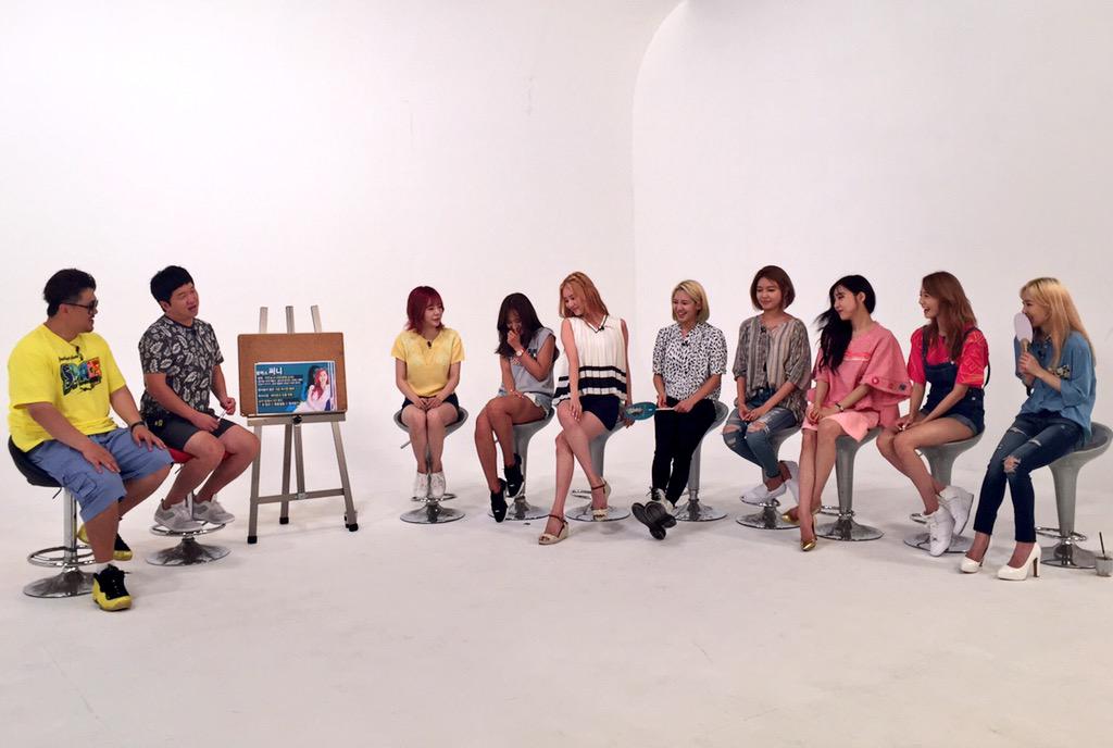 [PIC][02-08-2015]SNSD ghi hình cho chương trình " Weekly Idol" vào hôm nay CNJeJIuUsAA1CPE