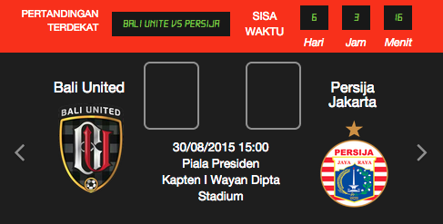 6 hari menuju laga perdana Macan Kemayoran di <a href="/pialapresidenID/">Piala Presiden</a> !
persija.co.id/match/index
#GuePersija