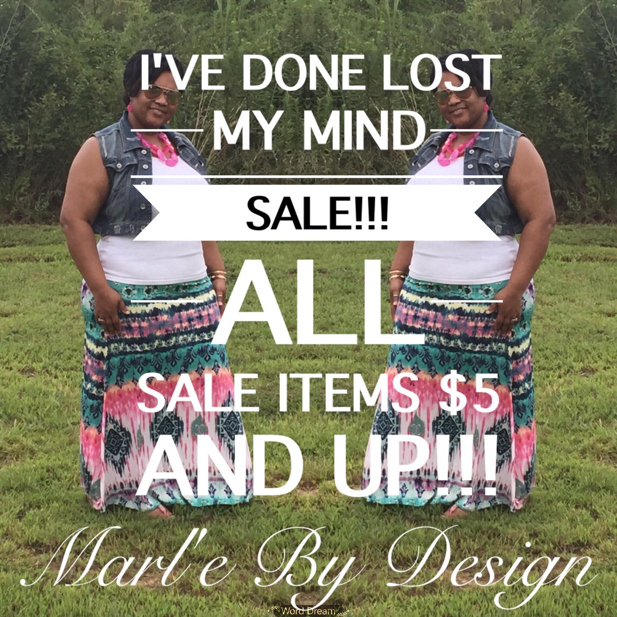 Great sale‼️ Remaining sale items are Markdown $5 and up! Shop Online marlebydesign.boutique under the sale tab‼️
