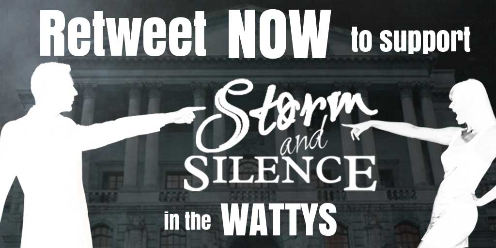 TheSirRob's tweet image. Retweet this to vote for #romance Storm and Silence as #MyWattysChoice! w.tt/1QTwI2Z Go, Lilly, go! :)