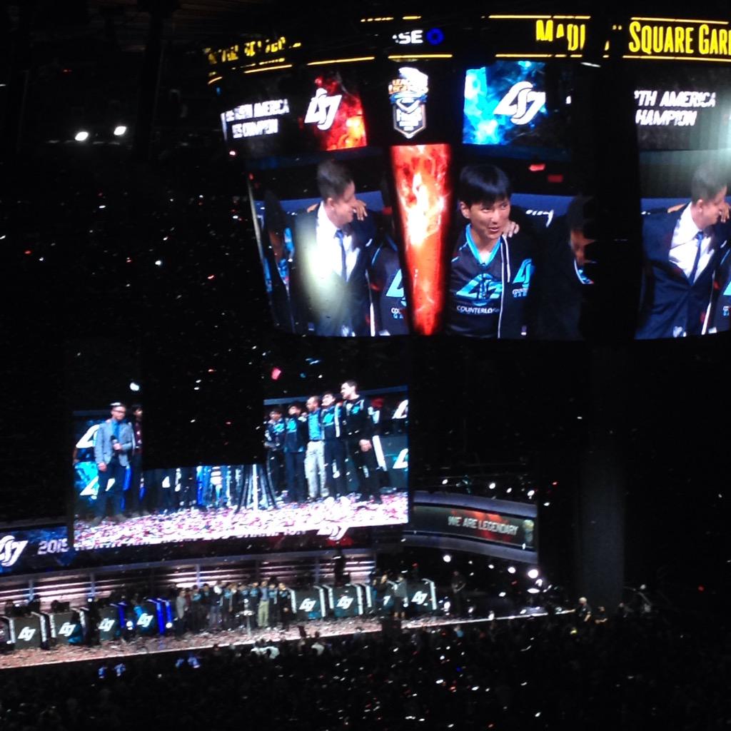 DoctorGingerMD's tweet photo. Hype was real tonight #clg #LCSFinals #lcs #LeagueOfLegends http://t.co/dHSIKg5VhS