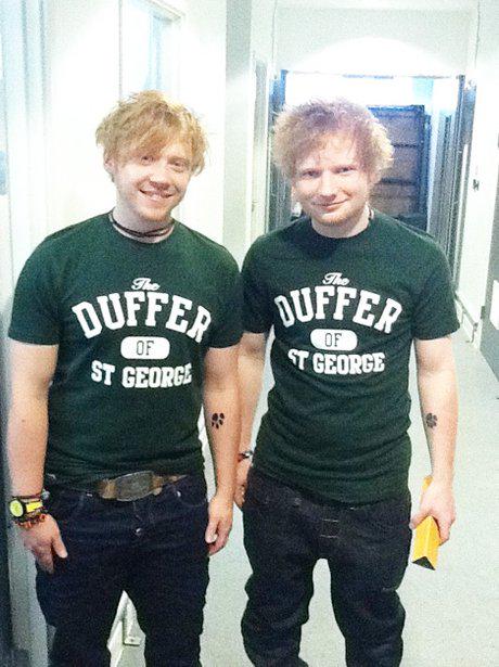 Happy Birthday Rupert Grint! No, Ed Sheeran! Wait, which one s who? 