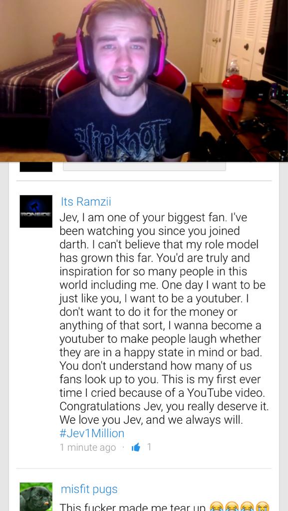 TobiRamzii's tweet photo. #Jev1Mill We love you Jev. @FaZeJev http://t.co/TmLiiwyZvX