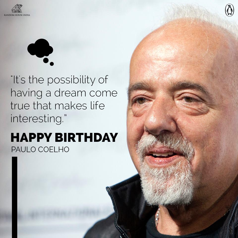 Happy birthday, Paulo Coelho ! 