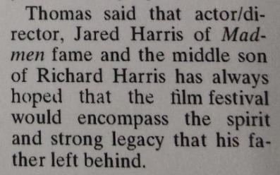 Happy Birthday to Actor/Director Jared Harris.1 of 4 judges 4the Image Competition to find the new face of RHIFF 2016 