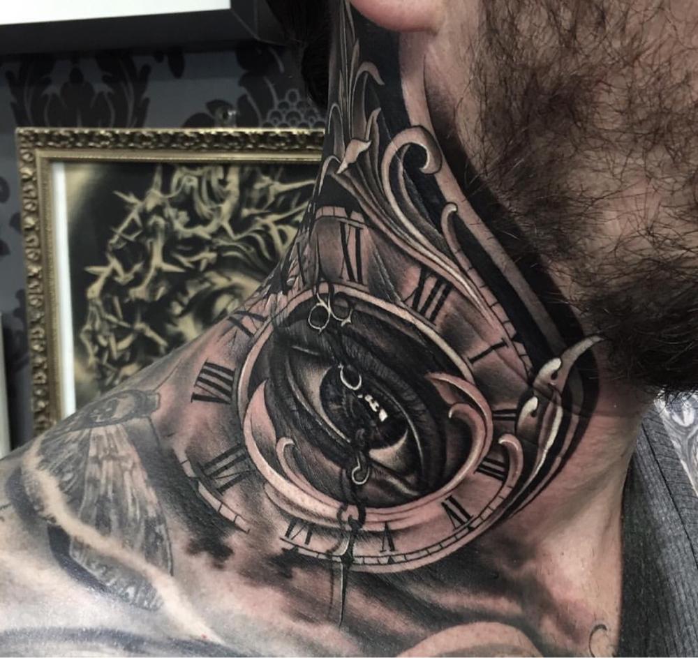 30 Best Clock Tattoos For Men  Ideas And Designs 2023  FashionBeans