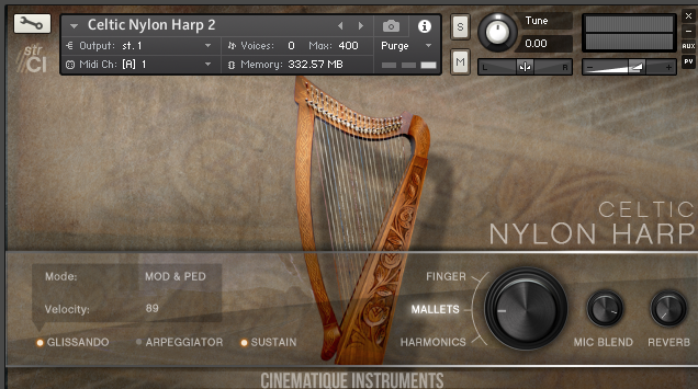 Adigold1's tweet image. Composing demo for the upcoming @CinematiqueInstruments Celtic Harp 2.
#Ambient #Beta_testing #Celtic