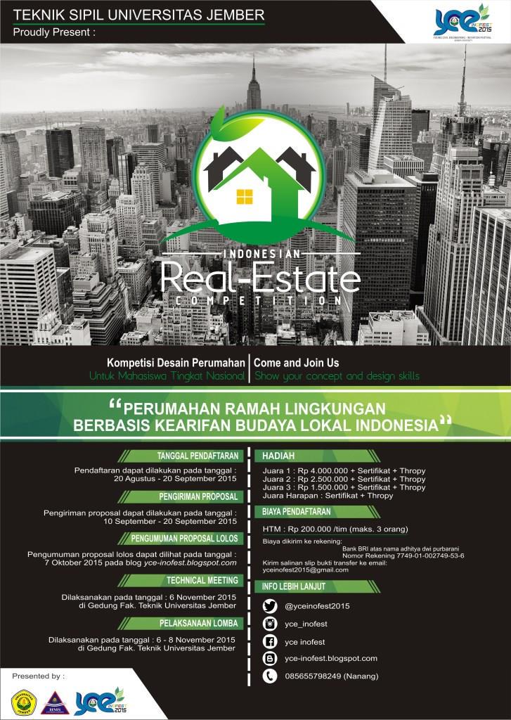 <a href="/fkmtsiwil_IV/">FKMTSI WILAYAH IV</a> Tunjukkan kreasi &amp; ide brilian dg mengikuti lomba Perumahan d YCE-INOFEST 2015 yce-inofest.blogspot.com