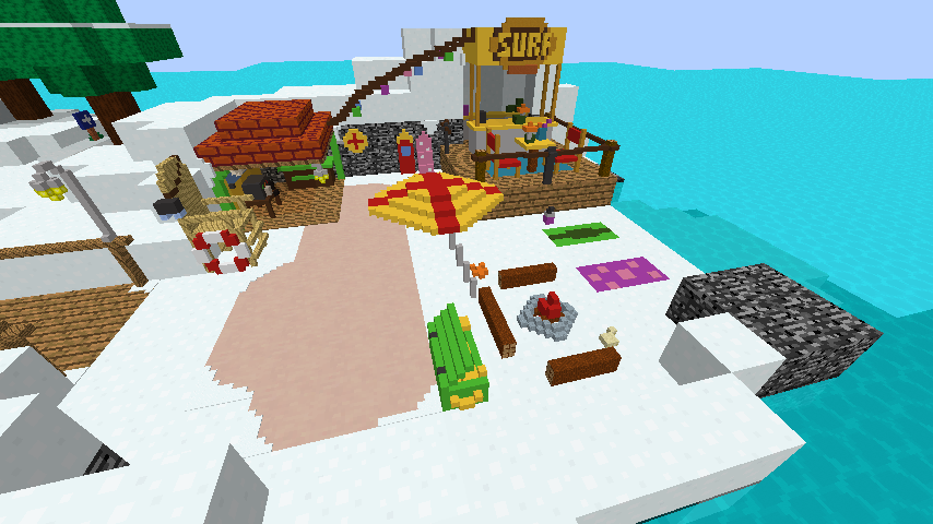 CpDaniell's tweet photo. Penguin Craft Cove #1 and resourcepacks skins update http://t.co/asKcLlFWJO