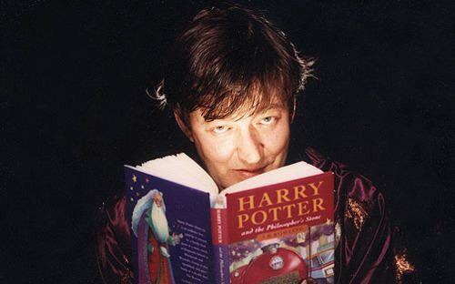 A very happy birthday to Stephen Fry  you narrate the UK versions of Harry Potter beautifully 