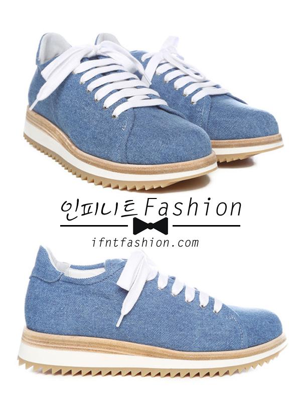 denim tennis shoes