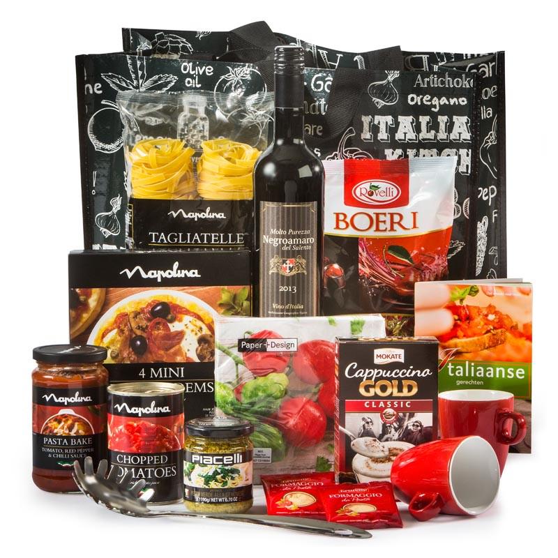 Topper! Italiaans #kerstpakket 2015 voorzien van 14 food en non-food producten #kerstpakketten #trend