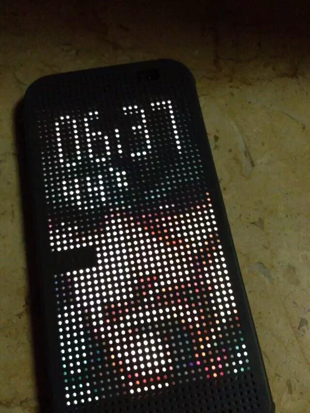 Happy birthday  My new HTC dot view  