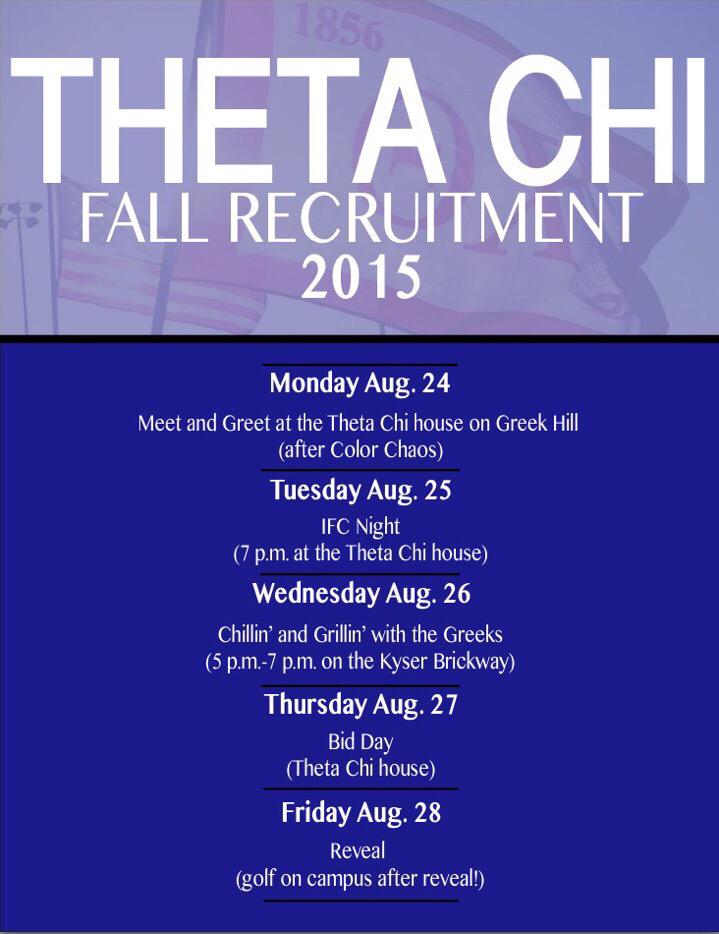 NSU_ThetaChi's tweet photo. Here's our first week of rush!! Come hangout and have a good time!! #buildingleaders #makingbonds #GeauxGreek http://t.co/pO03SKn4kw