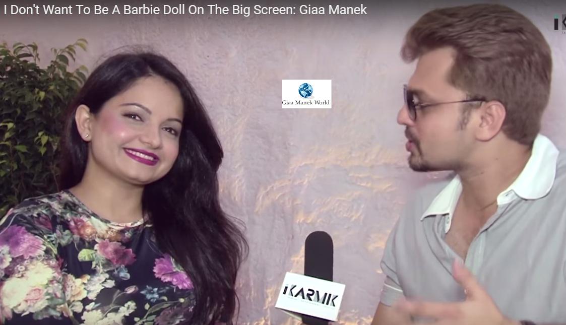GiaaManekWorld's tweet photo. #Pic01~ @Giaa_Manek with an interview with @iKarmikTeam :) http://t.co/xXuhTKQzGw