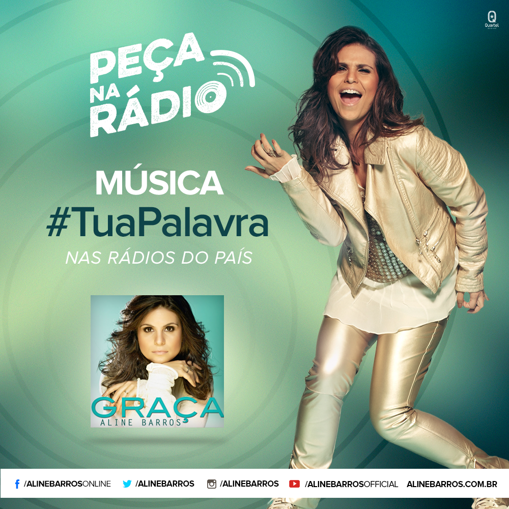 alinebarros's tweet photo. Ligue muito e peça a música "Tua Palavra" (do CD Graça) na rádio da sua cidade... Essa música é linda!! #ABnasRadios http://t.co/Xn2UdeAc3h