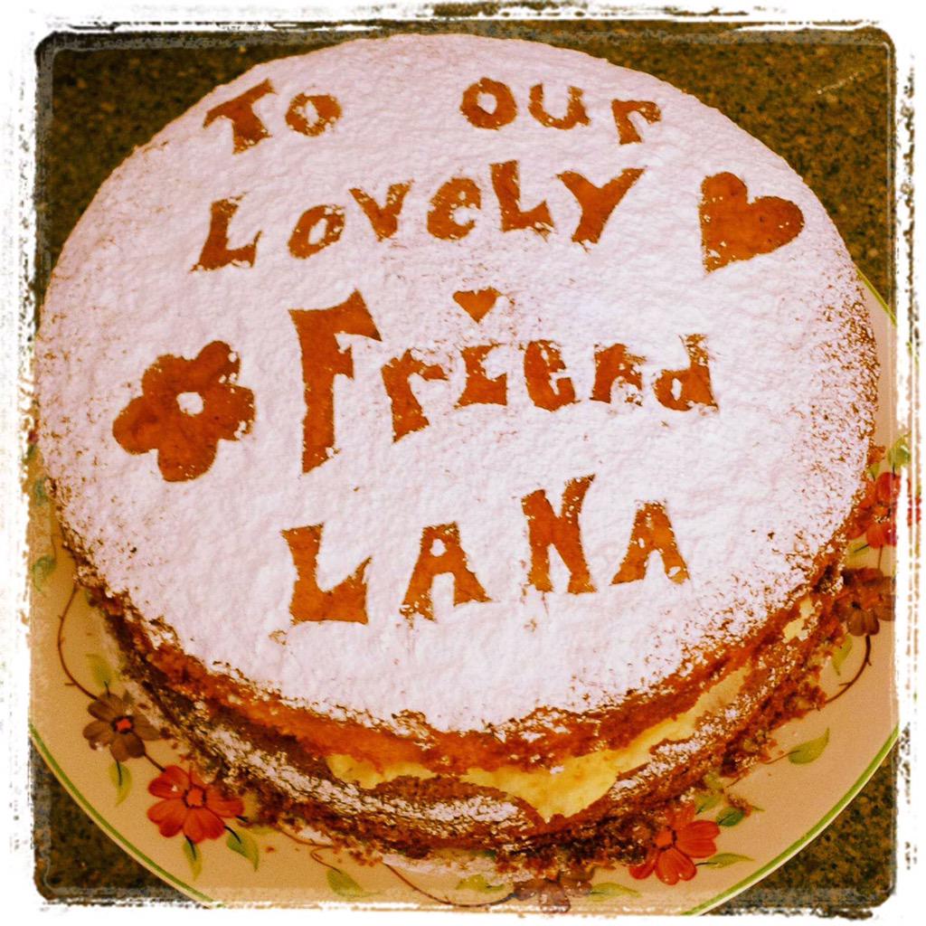 Victoria sponge with homemade jam