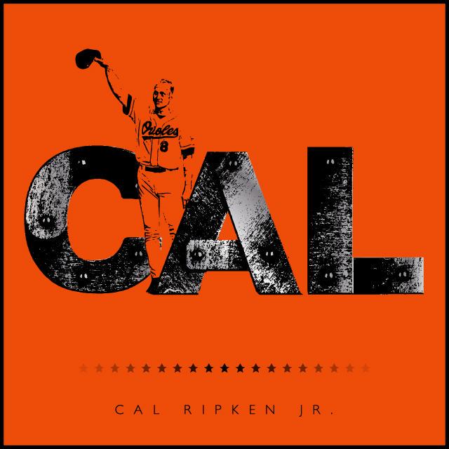 A custom logo & a Happy Birthday to The Iron Man Cal Ripken Jr.! 19 All-Star appearances...19!!  
