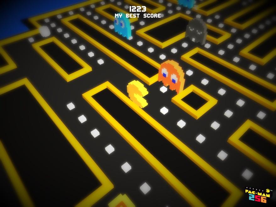 tompsf1's tweet image. 1223! My new best score on #PACMAN256 pac-man256.com