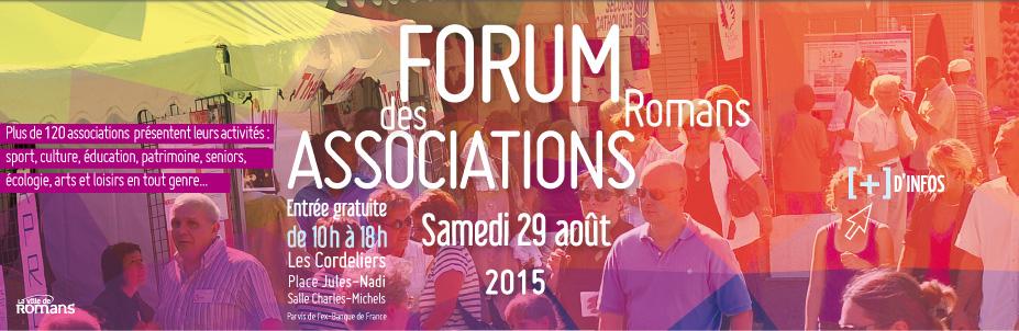 VilleDeRomans's tweet photo. J-5 avant le #forum des #associations. Samedi 29 août, faites votre choix parmi les 120 associations romanaises ! http://t.co/hbsaYcOkRA